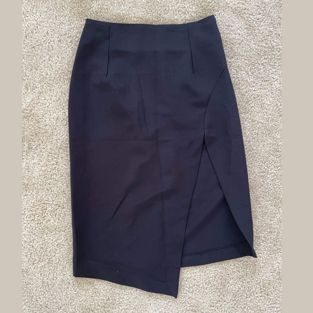 Black Midi Skirt